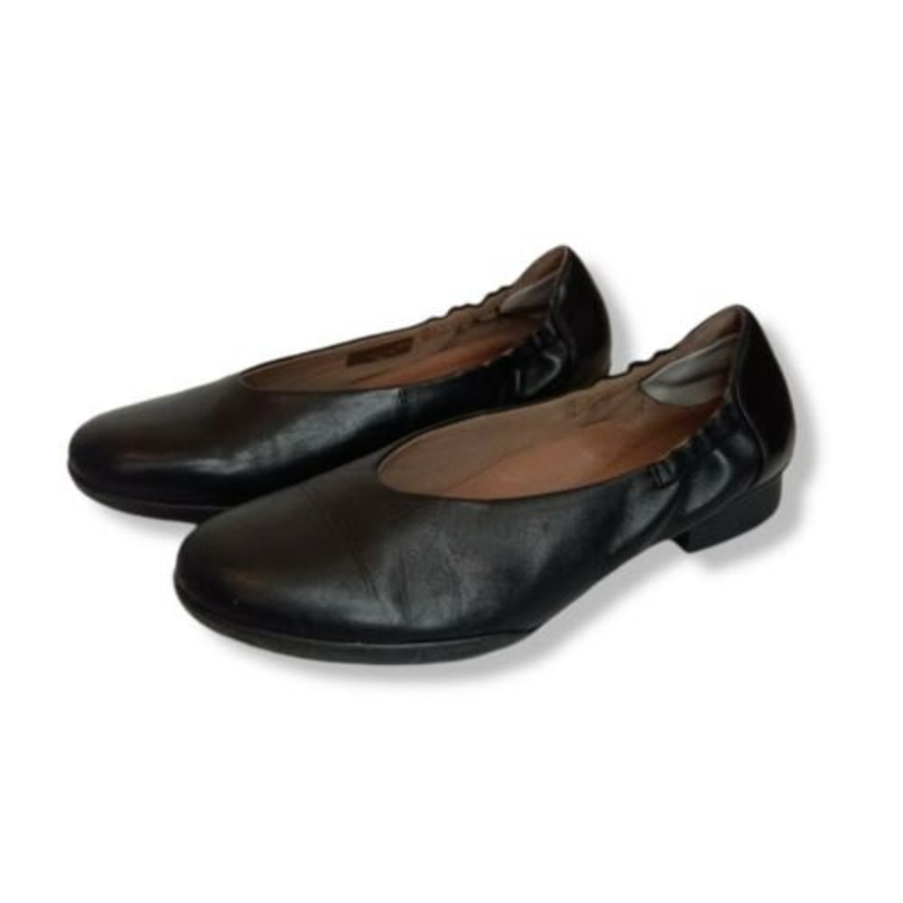 Dansko Kira Calf Leather Slip On Flats Womens Sz 39/8.5-9